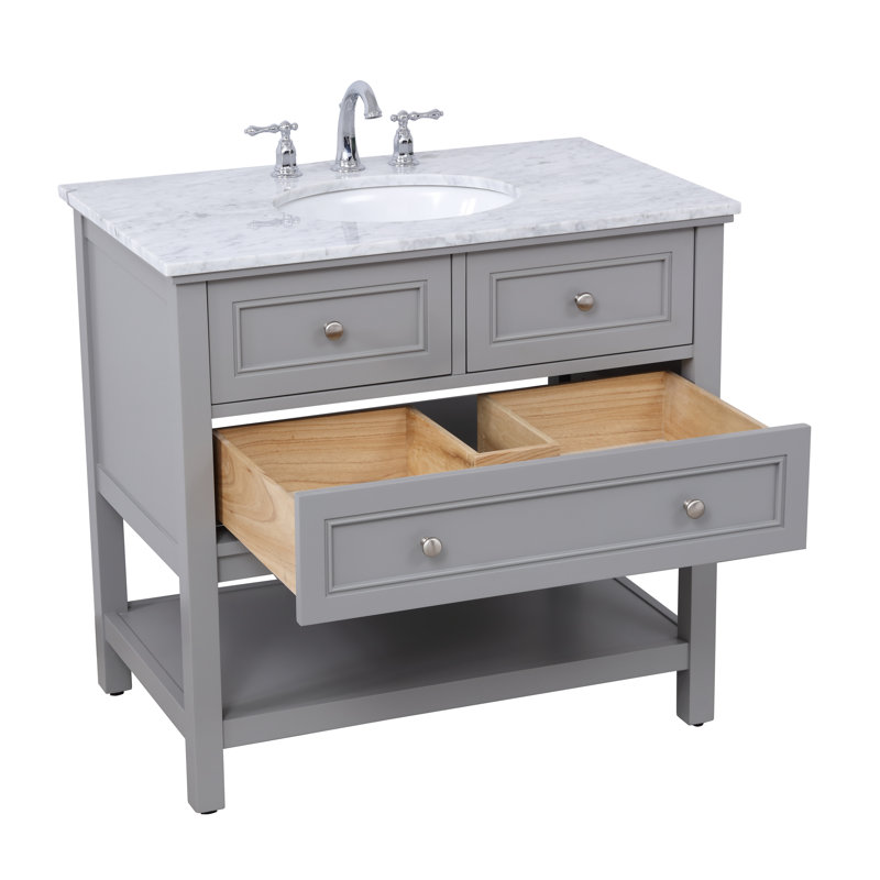 Voss 36'' Single Bathroom Vanity & Reviews Joss & Main